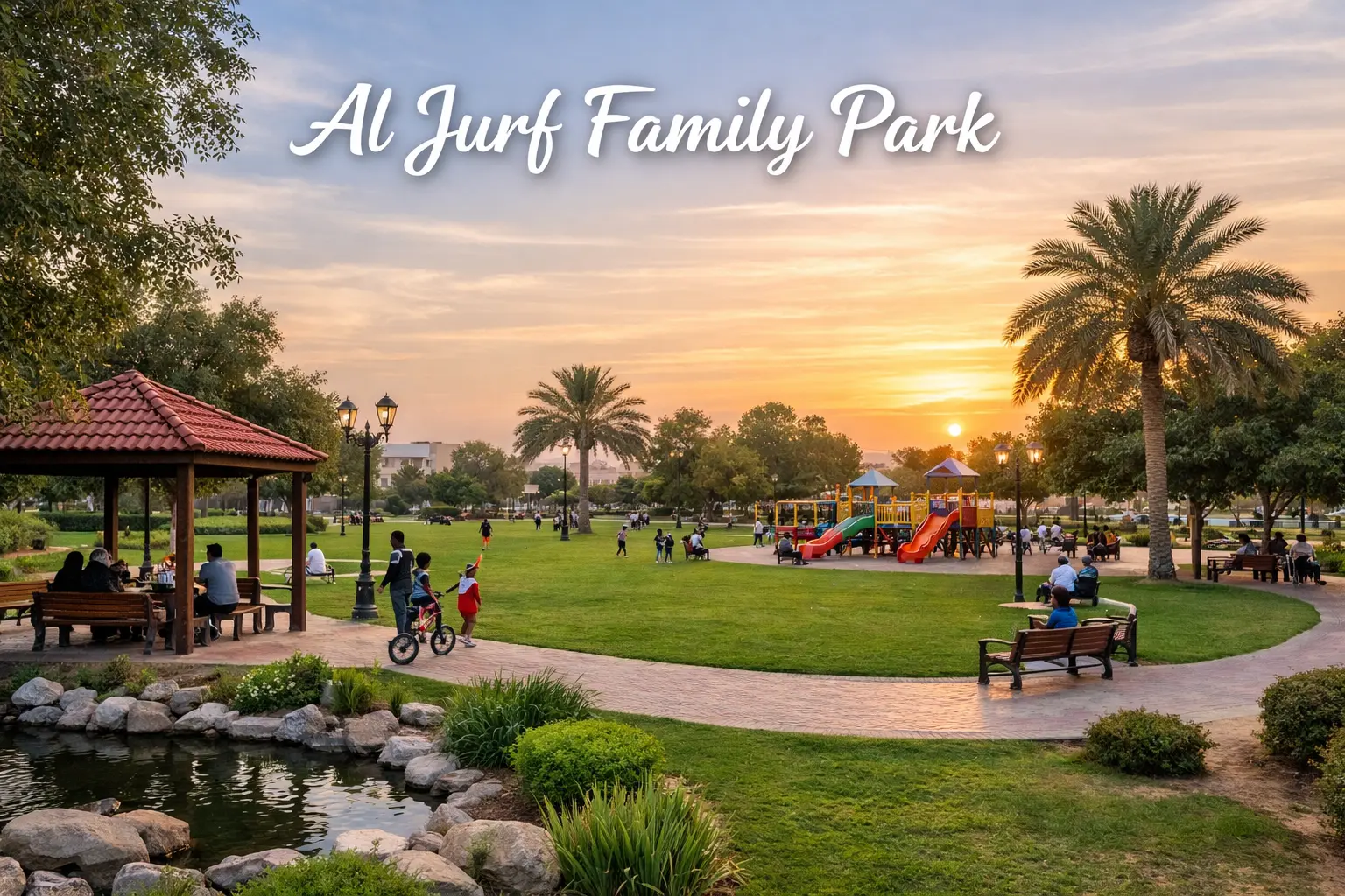 Al Jurf Family Park: A Calm Green Escape for Families in Ajman