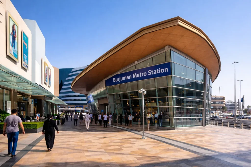 Burjuman Metro Station