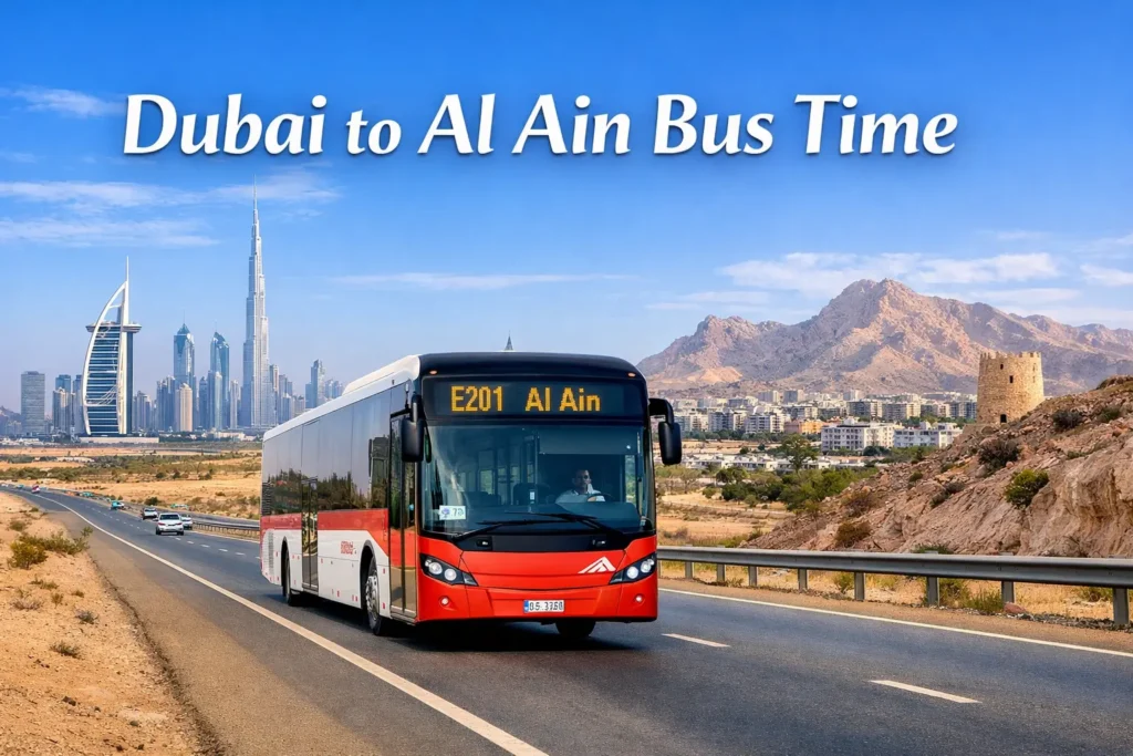 Dubai to Al Ain Bus Time