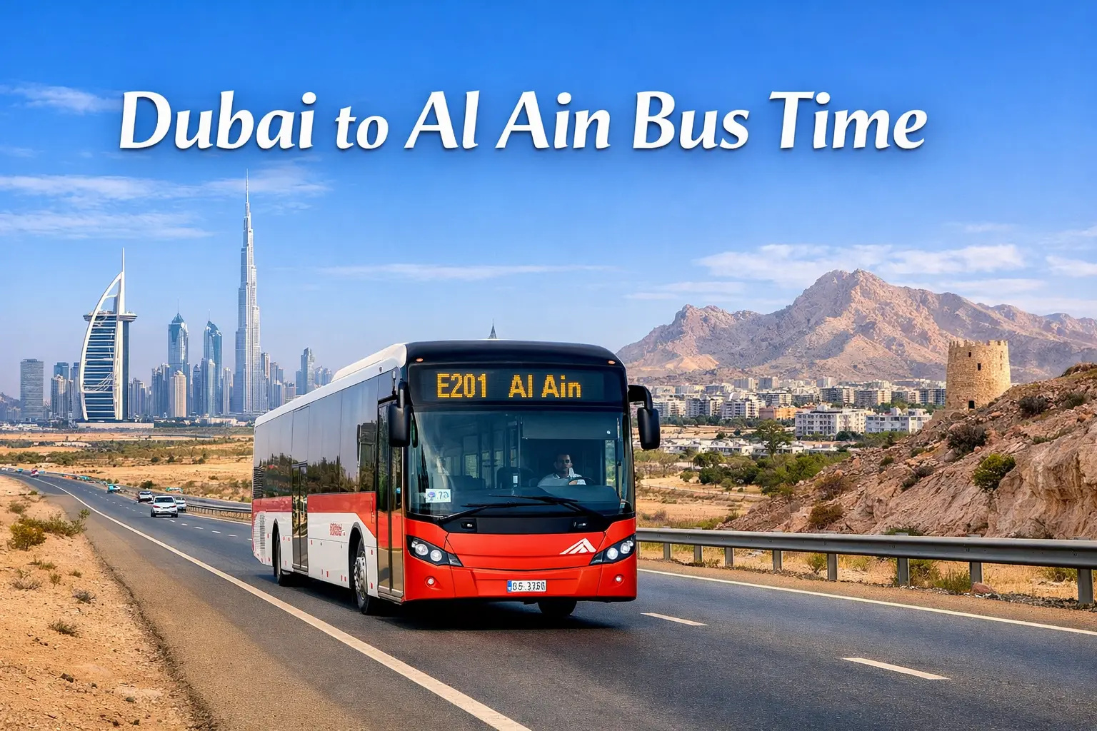 Dubai to Al Ain Bus Time