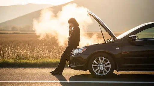 Car Breakdown After Hours in Sharjah