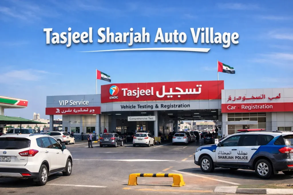 Tasjeel Sharjah Auto Village