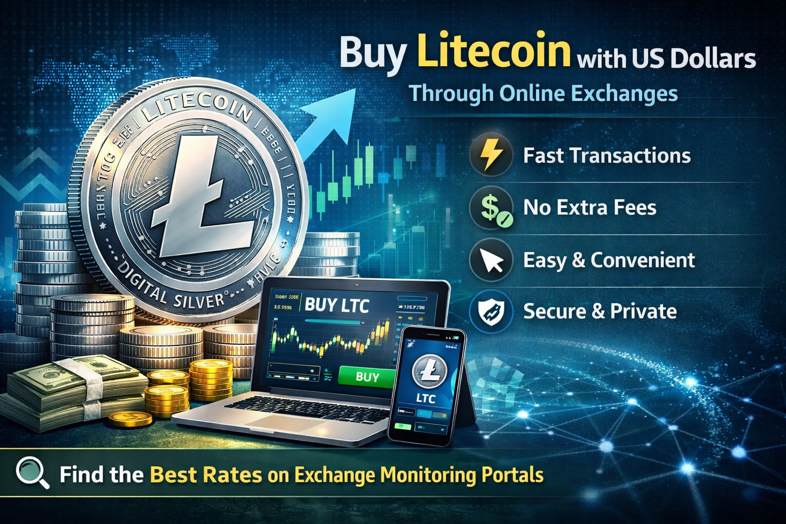 Buying Litecoin with US Dollars