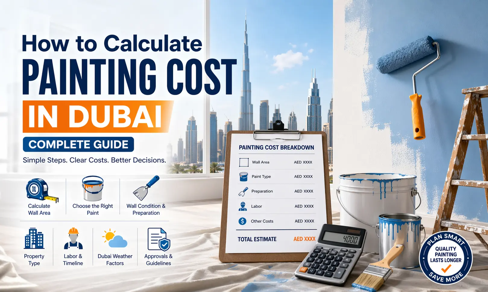 Painting Cost in Dubai