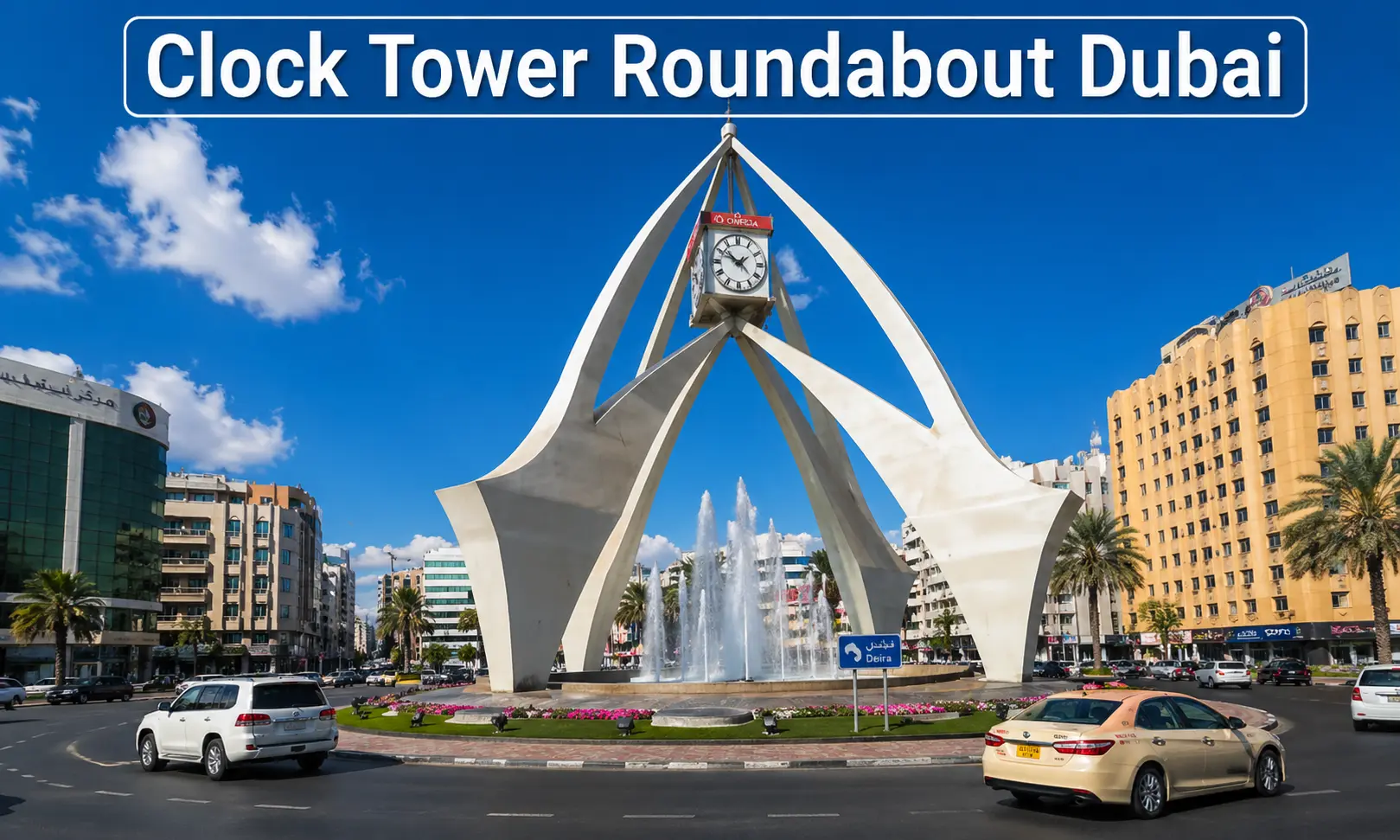 Clock Tower Roundabout Dubai