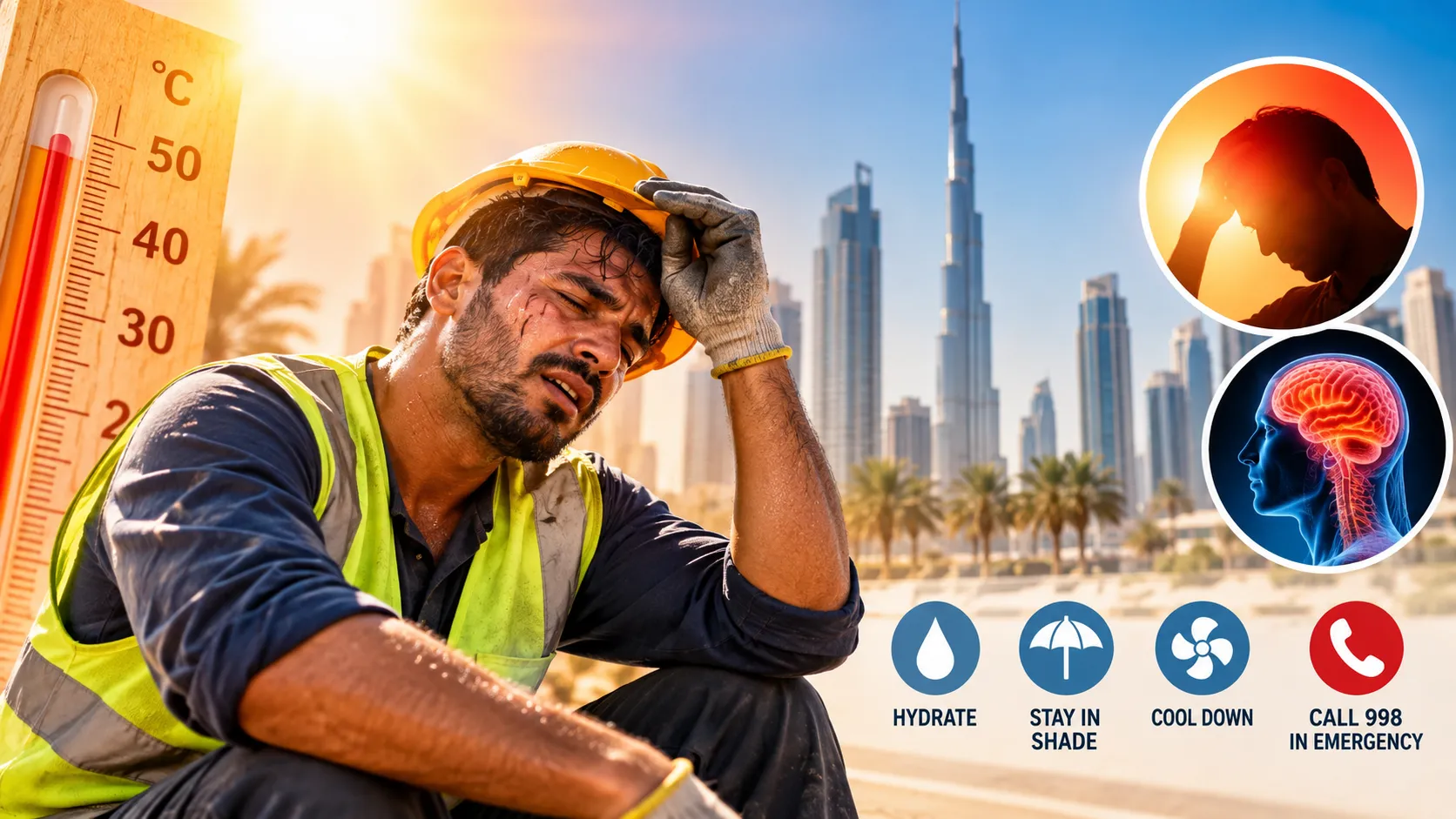 Heat Illness in Dubai